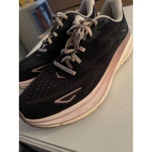 Hoka One One Women’s Size 10 Running Shoes – Black & Pink – Gently Used